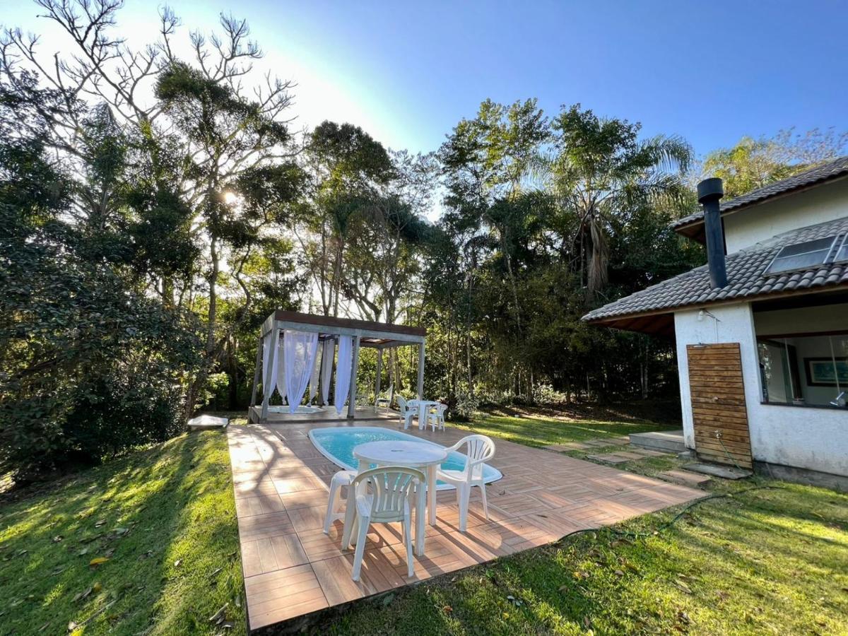 Linda Casa , Natureza Linda, Piscina, Sauna, Spa E Wifi Florianópolis Dış mekan fotoğraf